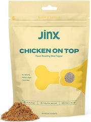 Jinx Toppers poulet séché lyophilisé, ajout rapide de protéines maigres sur croquettes.