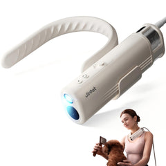 JirPet Harmony1 – système d'accrochage du cou pour un séchage mains libres et confortable.