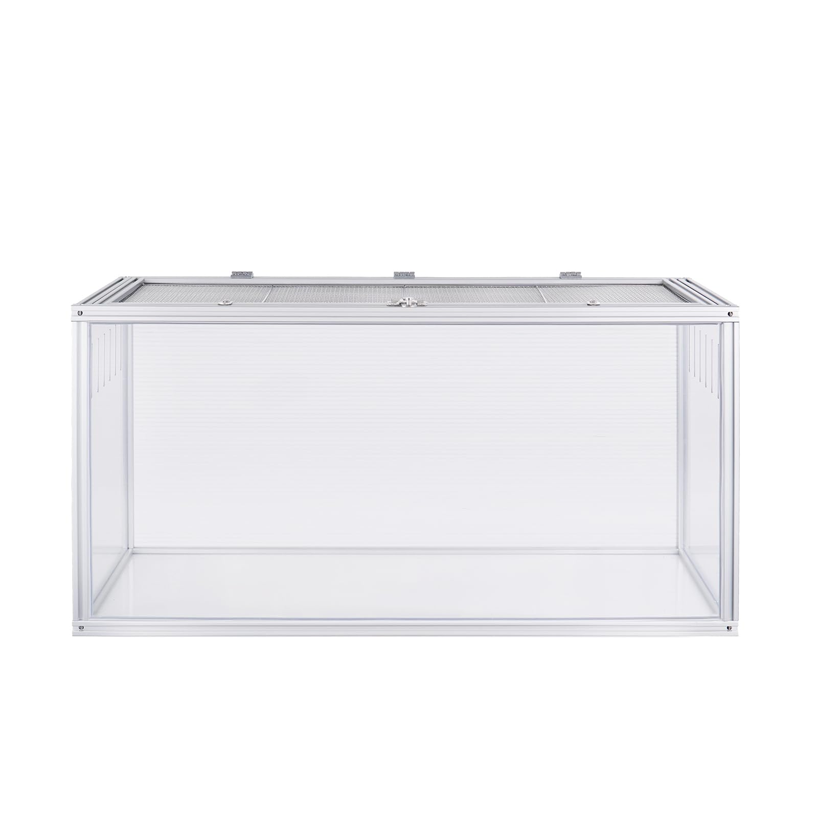 Cage JIWINNER montrant les trous de ventilation pour une circulation d'air optimale.