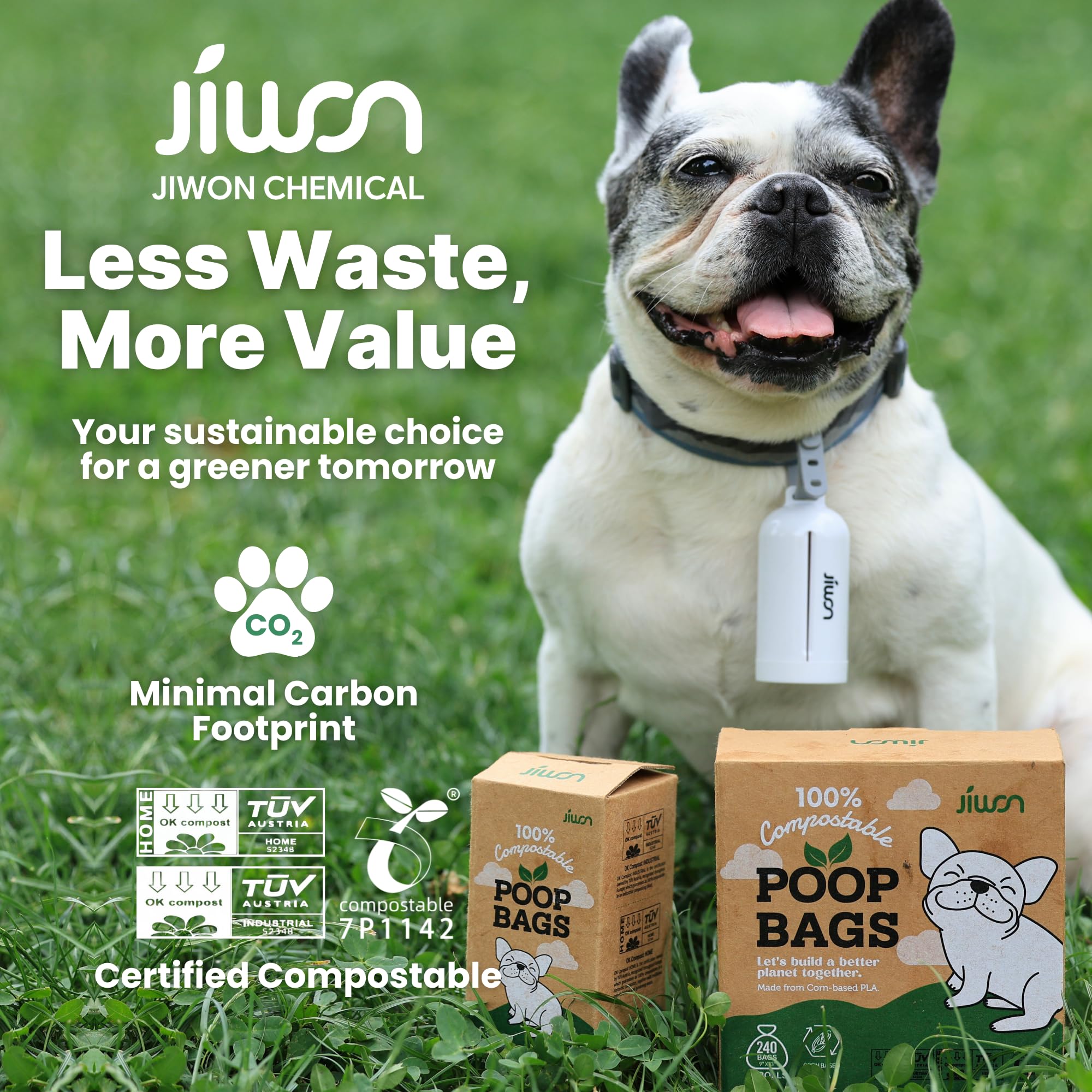 Certification ok compost seedling JIWON, compatible compostage domestique.