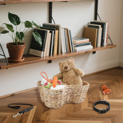 JJSQYLAN Panier-jouets-chien 16-13-7, espace généreux.