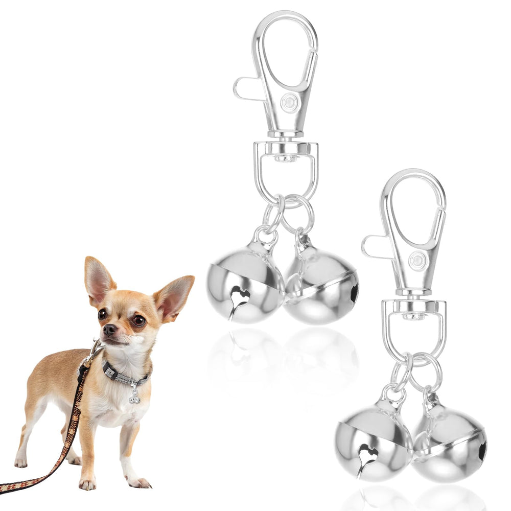 JJUNW cloche collier chien mini, audible et facile à attacher.