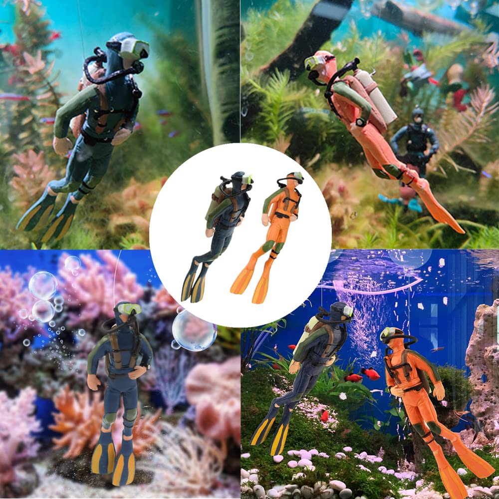 JLEivvi ornement plongeur flottant, crée une ambiance naturelle et stimulante.