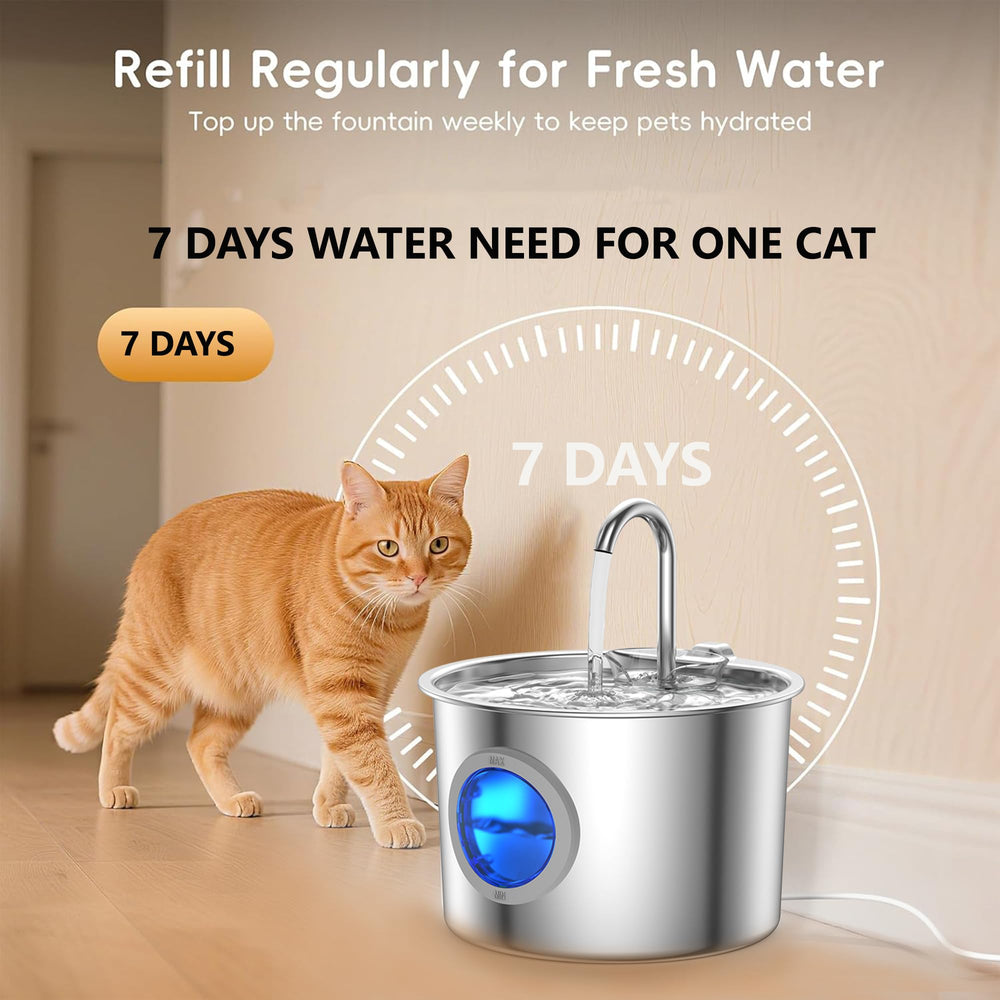JLVDXN-reservoir-detachable-fontaine-chat, réservoir amovible facilite le nettoyage rapide.
