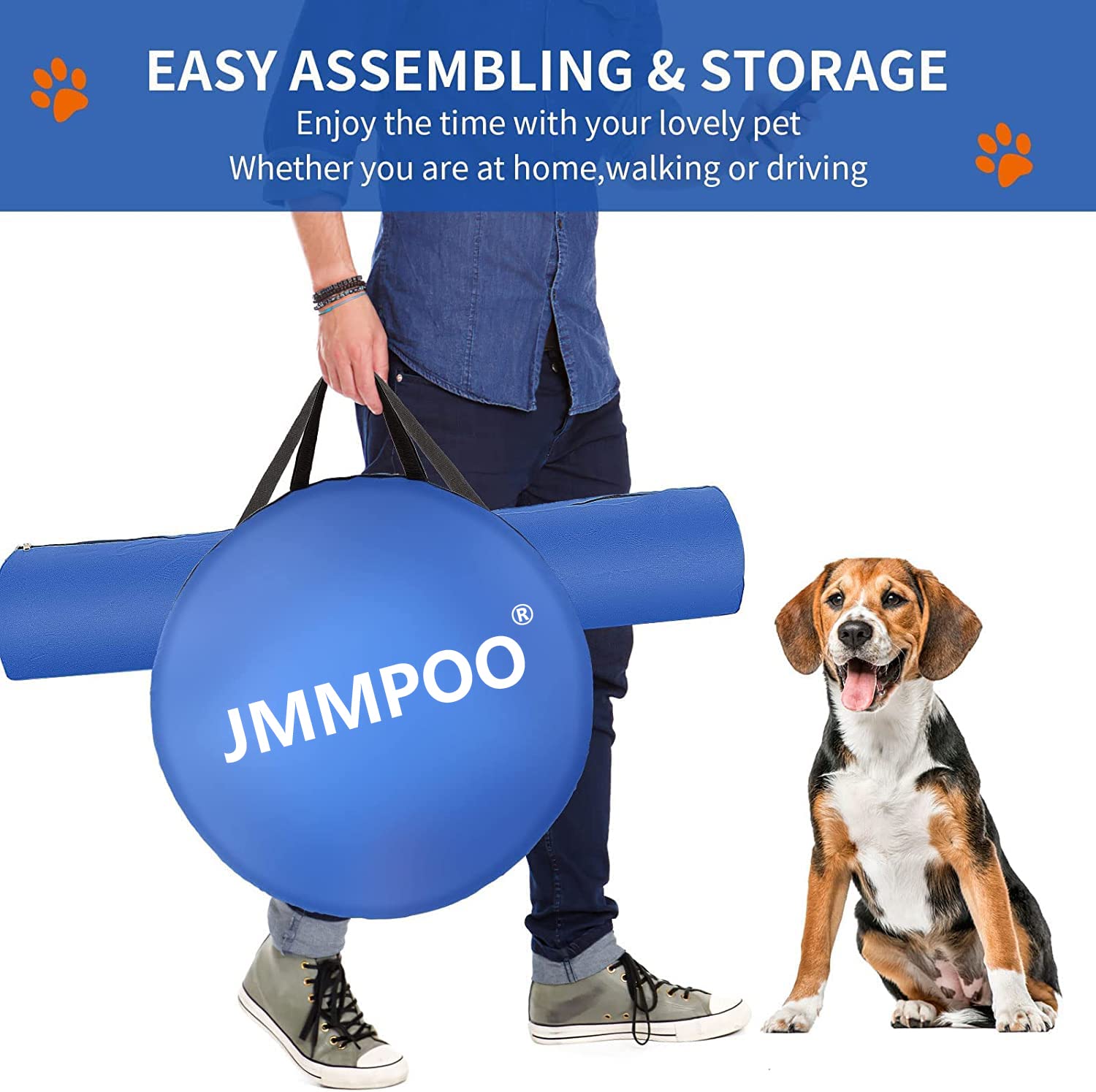JMMPOO balles jouet, stimulation mentale et activité physique conviviale.