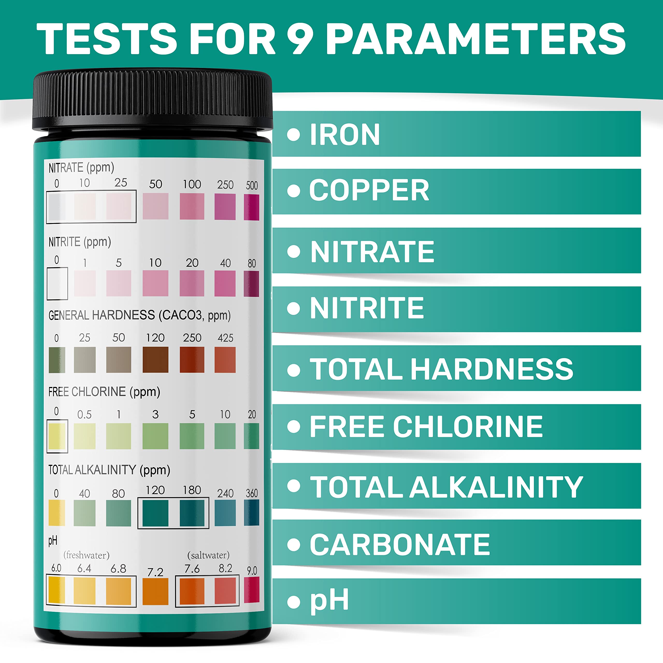 Référence fiable JNW Direct, 100 bandes pour tests récurrents.