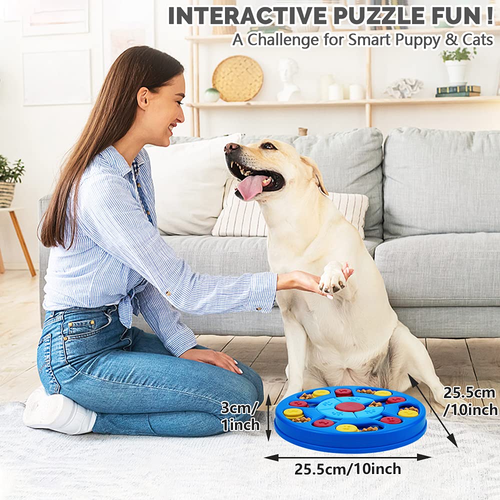 Joansan puzzle-chien distribution lente pour une digestion maîtrisée.