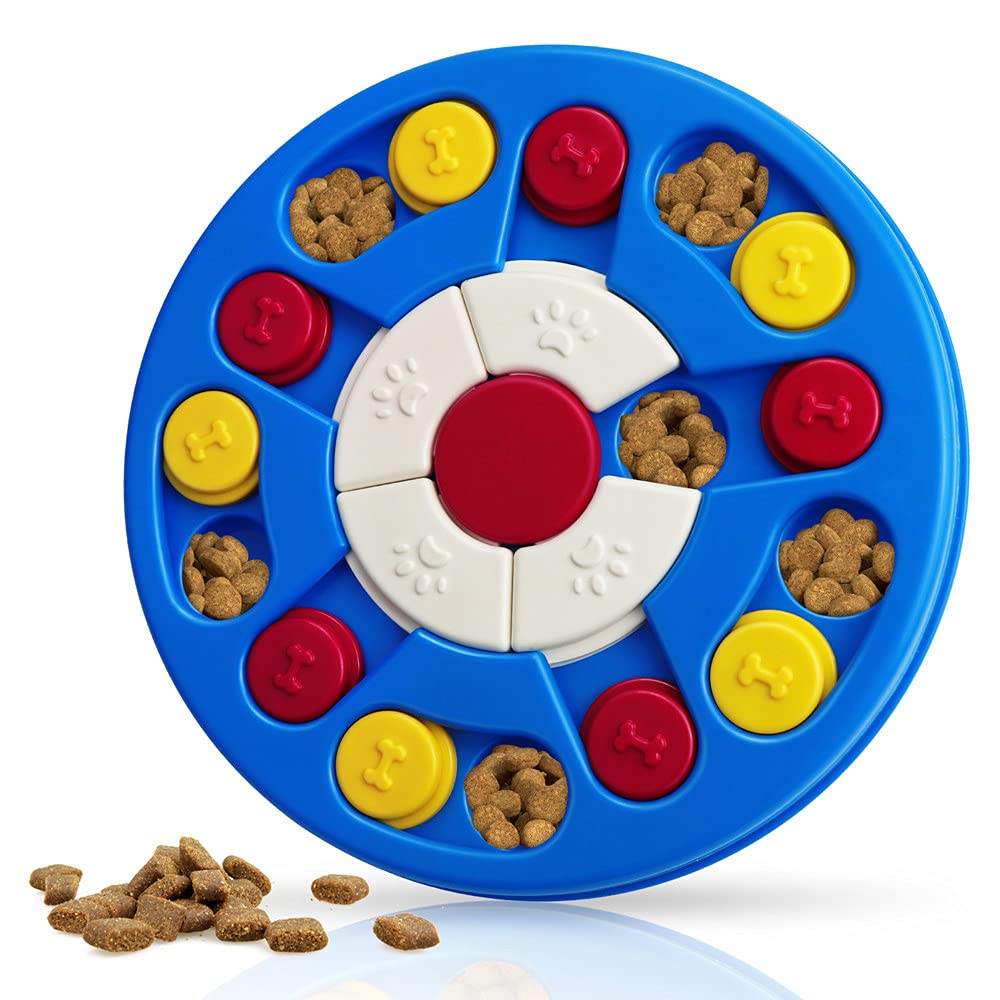 Joansan jouet puzzle chien interactif pour grands chiens, stimulation mentale et exercice.