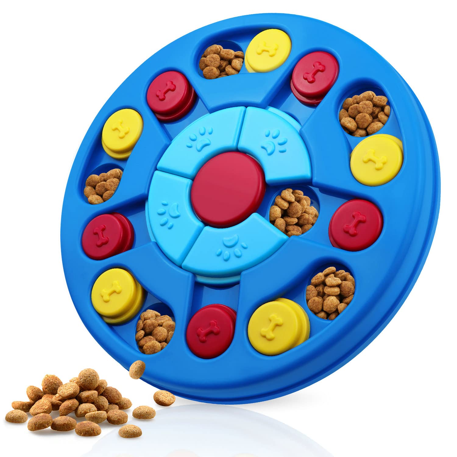 Joansan puzzle-chien rotation et glissement pour stimulation mentale.