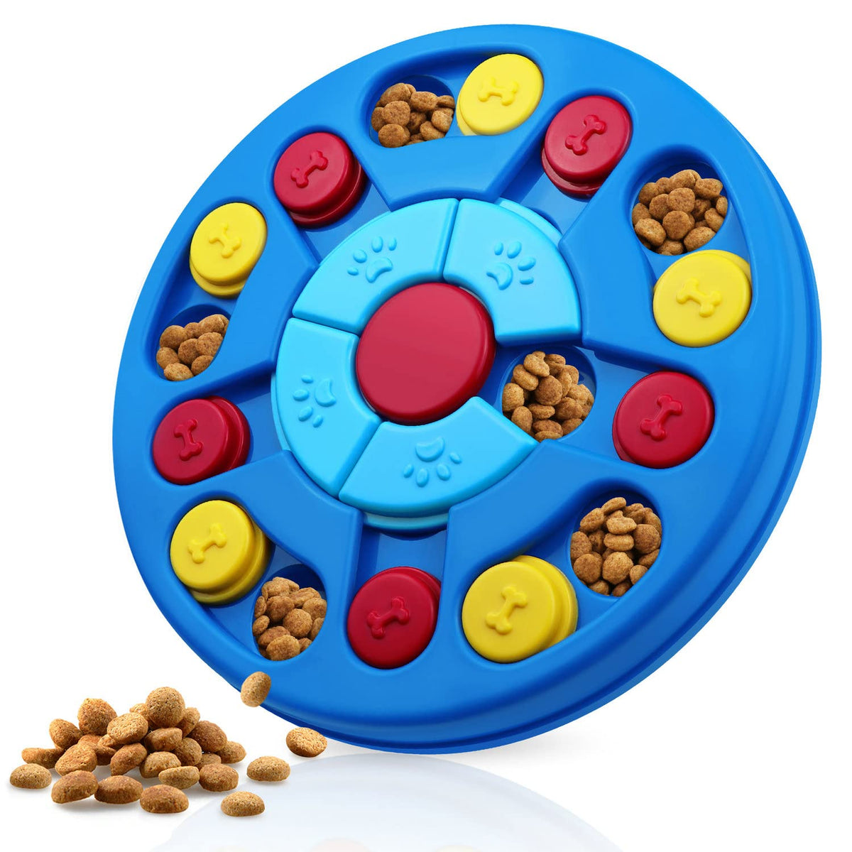Joansan puzzle-chien rotation et glissement pour stimulation mentale.