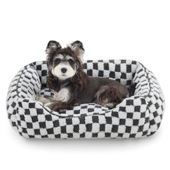 Lit-chien doux Joejoy avec design élégant, idéal pour des siestes quotidiennes.