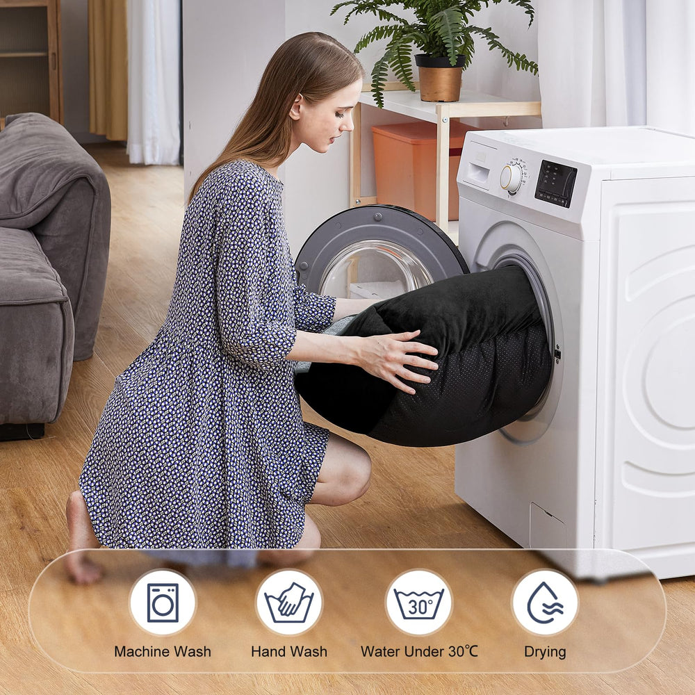 JOEJOY lit-chien rectangle - entretien-lavable-machine simplifie le lavage.