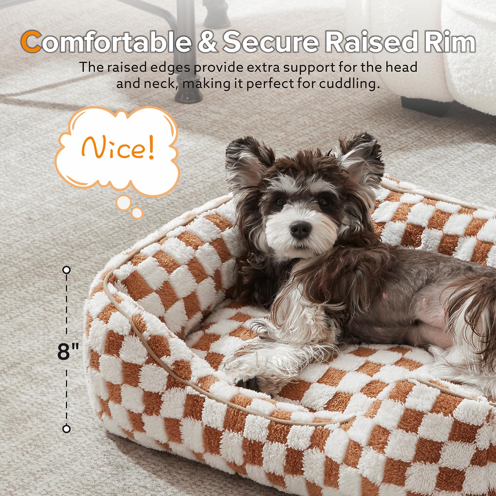 JOEJOY coussin orthopedique chien dos sureles