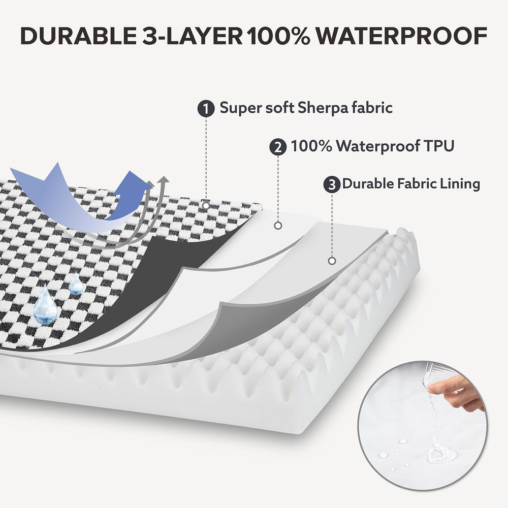Base non glissante du lit JOEJOY XL assure stabilité.