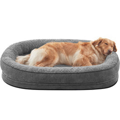 Lit orthopédique JOEJOY pour chien grand, soutien articulations et confort