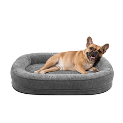 JOEJOY lit orthopédique chien moyen, vue générale, confort soutenu et repos potentiel.
