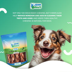 John Bully Collagene pour chiens - proteines riches - soutien a une alimentation equilibrée.