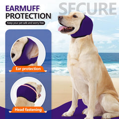 JOHNBOLIN cache-oreilles chien imperméable protège lors du bain.