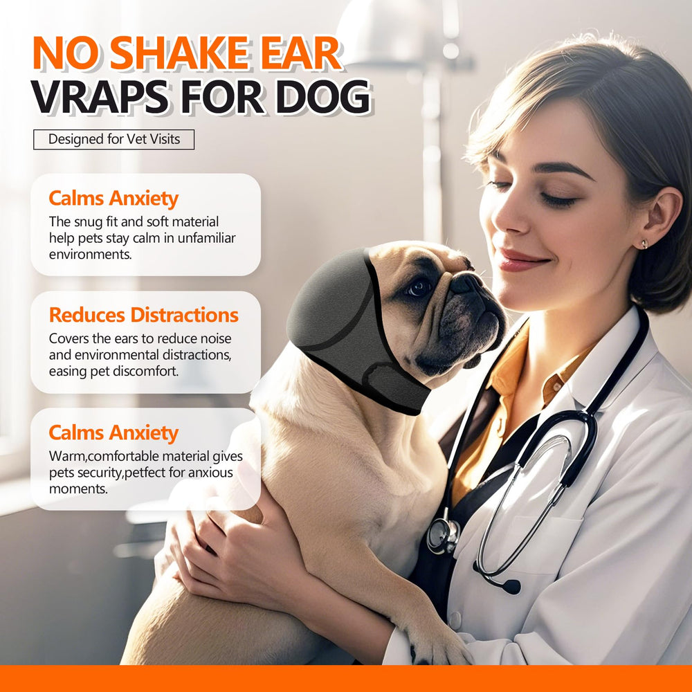 JOHNBOLIN protection anti-bruit pour chien en extérieur.