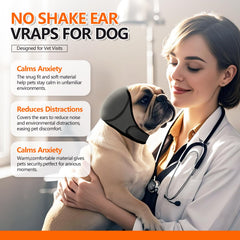 JOHNBOLIN protection anti-bruit pour chien en extérieur.
