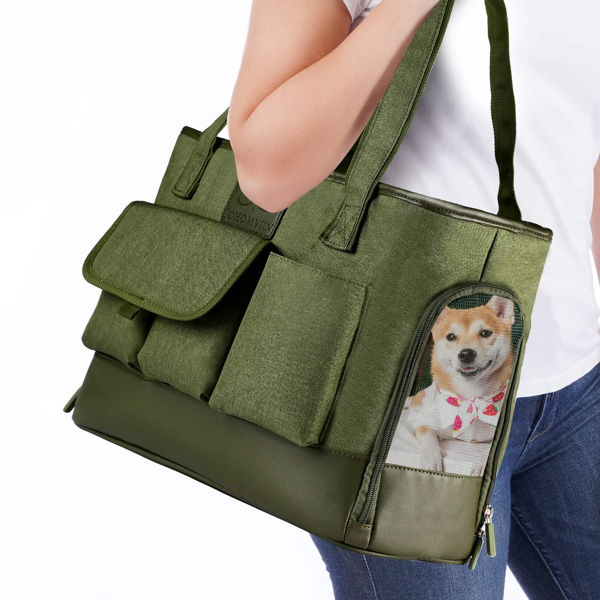 Johomviin design moderne porteur animaux — sac pratique pour voyages.