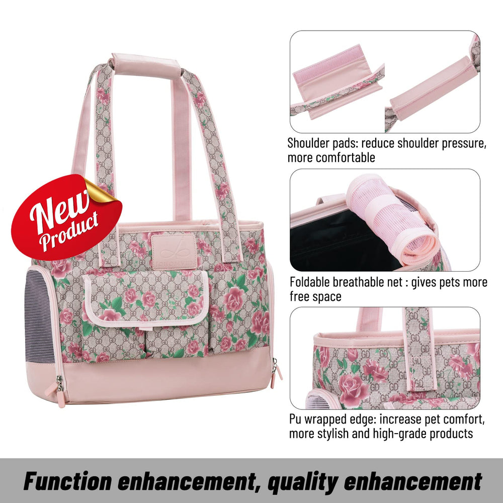 Fond rembourré doux du sac Johomviin pour le confort de l'animal pendant le voyage.
