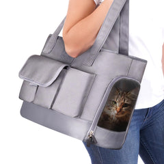 Johomviin sac-porteur chien-chat mode, transport pratique et élégant.