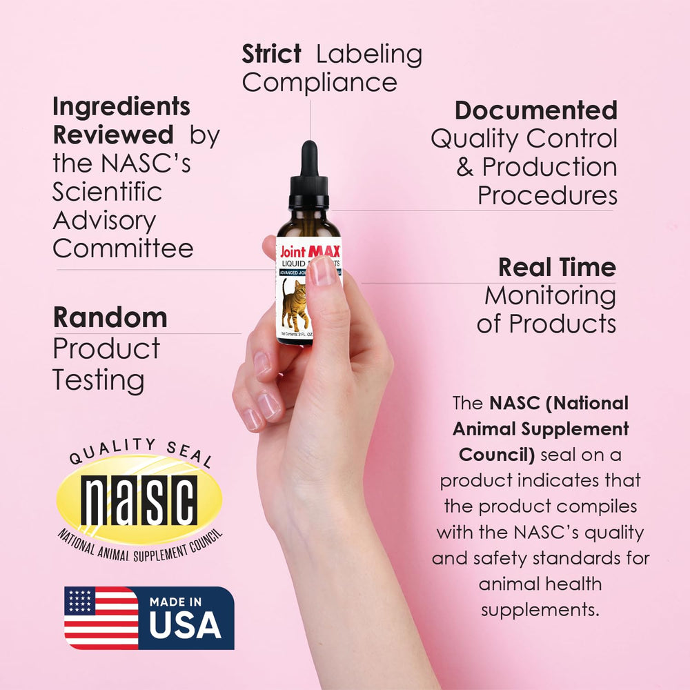 Joint Max Liquid fabriqué aux États‑Unis avec des ingrédients de qualité.
