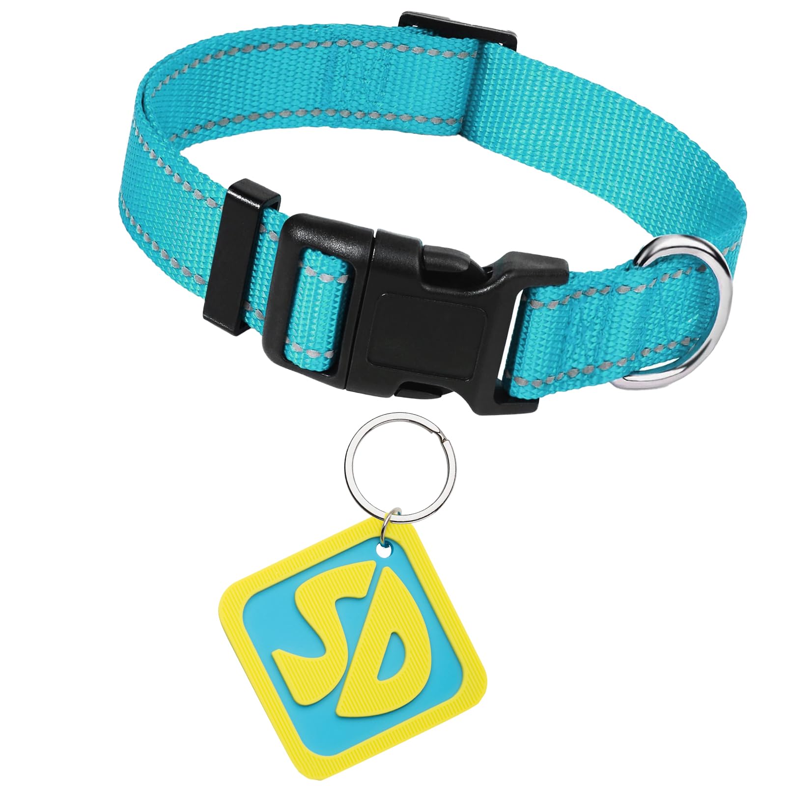 Collier Joioda pour chien avec étiquettes SD, prêt pour Halloween.