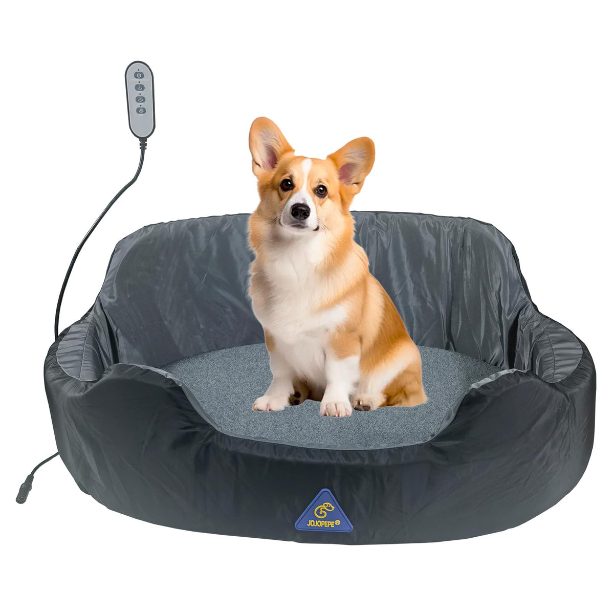 Lit chauffant orthopédique JOJOPEPE double-face : chaleur personnalisée pour tout l'année