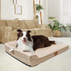 Jolifield lit en L – design enveloppant soutient tête et cou.