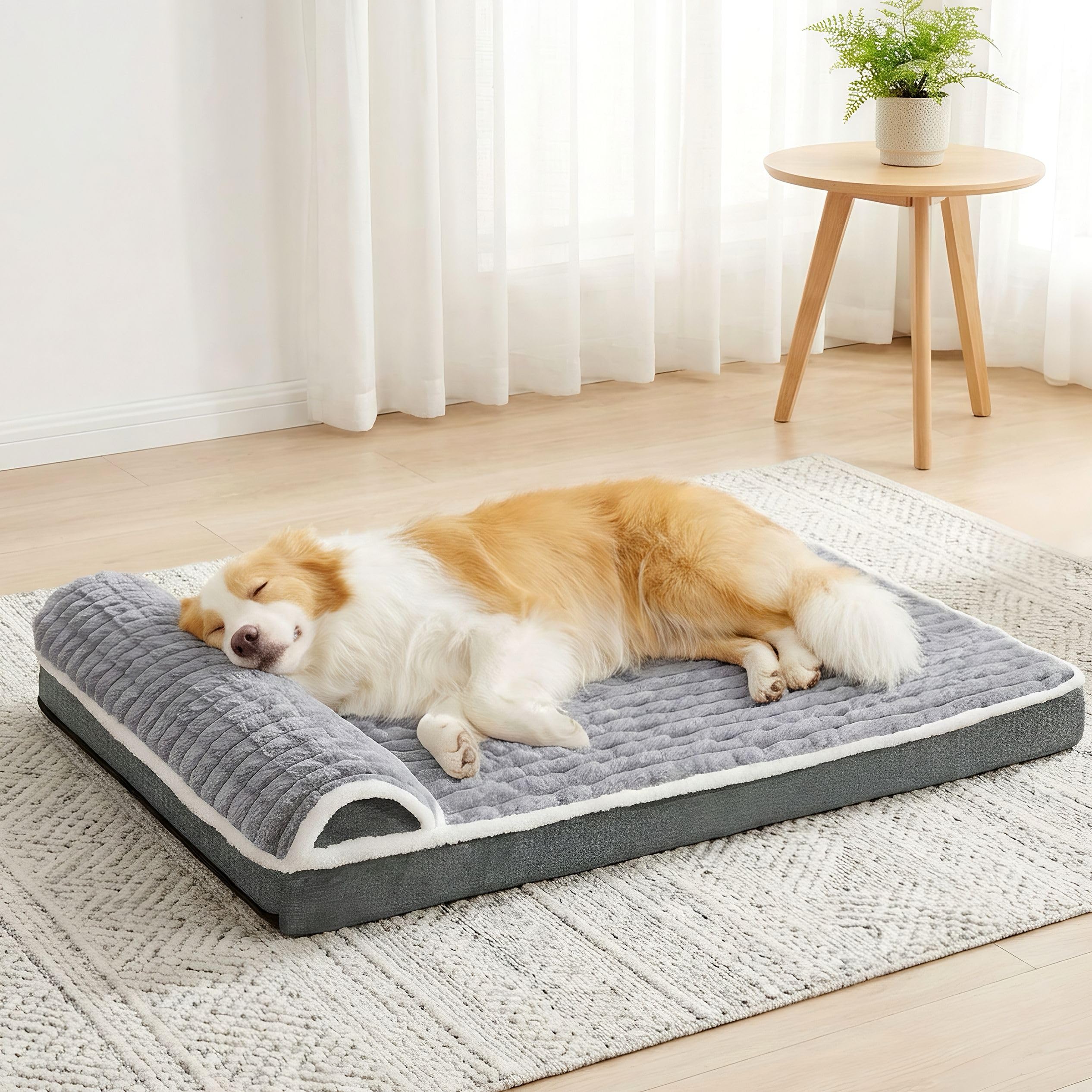 Jolifield lit orthopédique XL pour chien, douceur et confort.