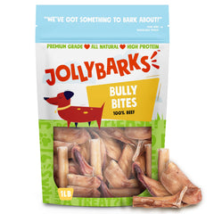 Bâtons Bully Jolly Barks emballage 1 livre, pratique pour chiens.