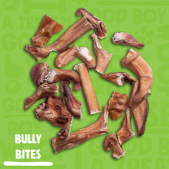 Bully Sticks pour petits chiens, plaisir de mâcher naturel.