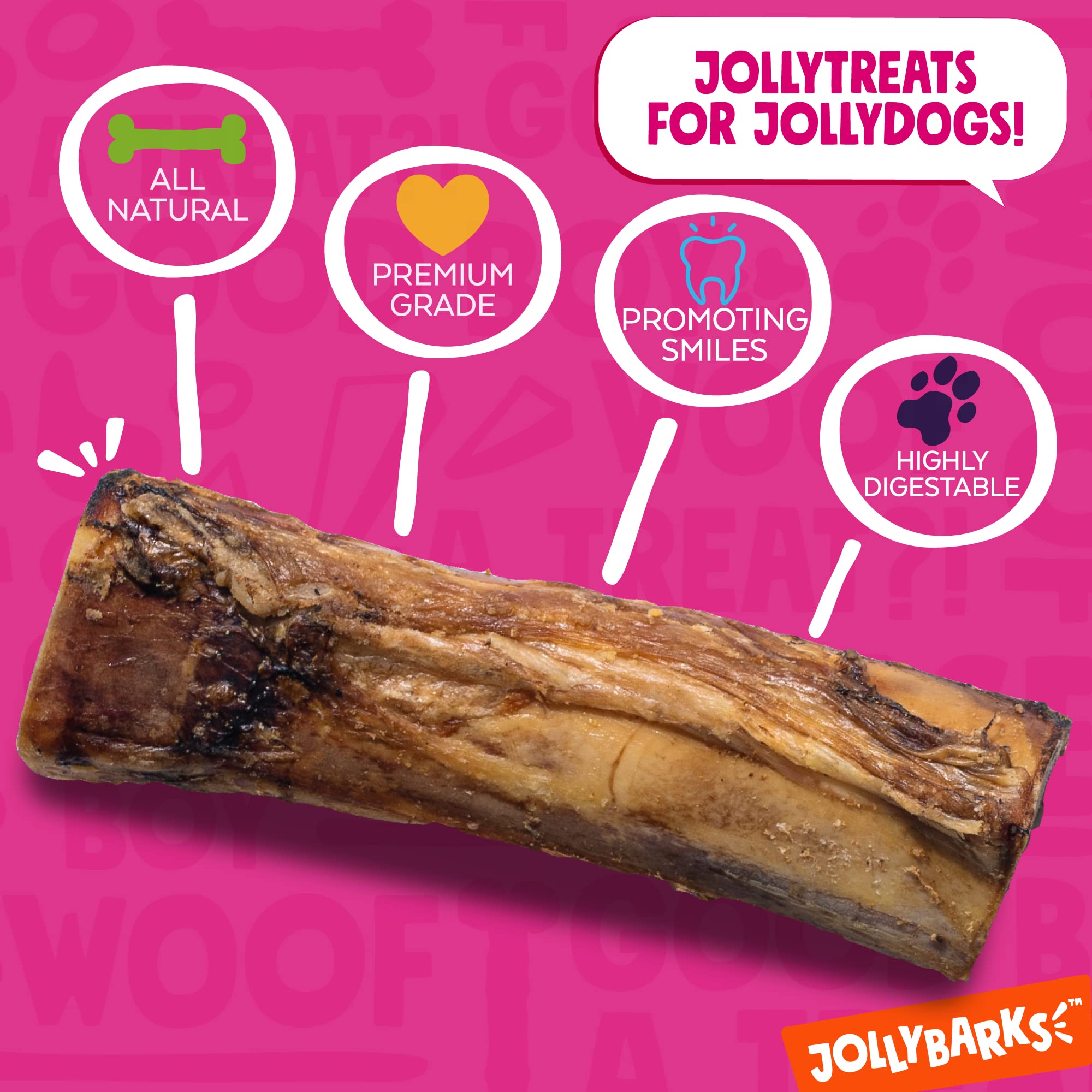 Os marrow sans additifs, 100% naturel pour grands chiens.