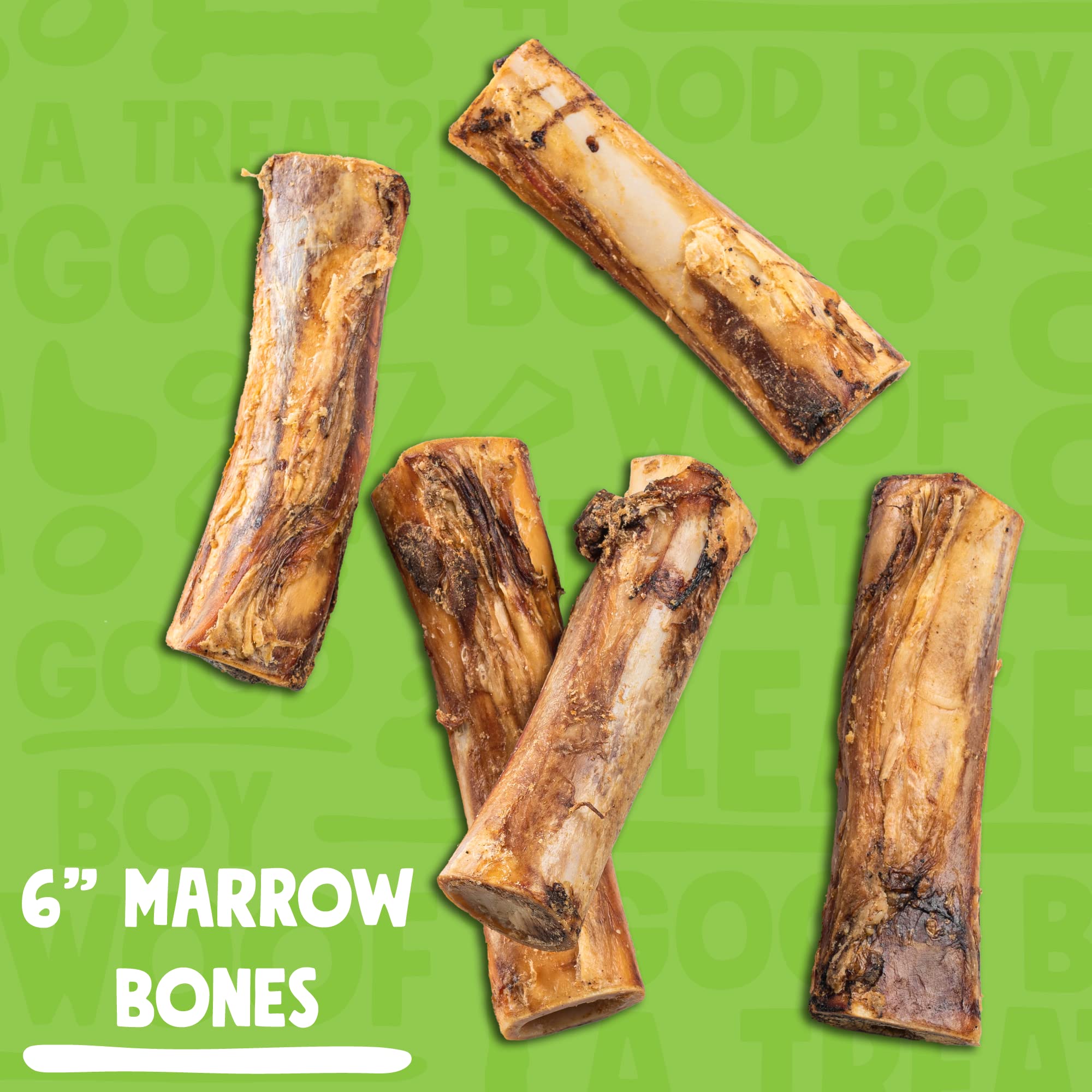 Texture rugueuse de l’os marrow Jolly Barks pour nettoyage des dents.