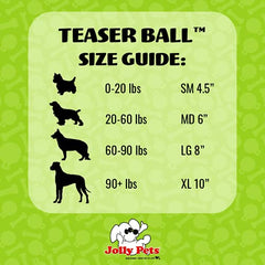 Balle Jolly Pets bleue à rotation, idéale pour jeux en plein air et prolonger le jeu.