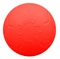 Jolly Pets ballon-soccer flottant 6 pouces orange, idéal pour sessions de jeu en plein air.