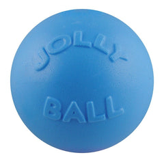 Balle Jolly Pets Bounce-n-Play bleue myrtille, ideale pour lancer et rapporter.
