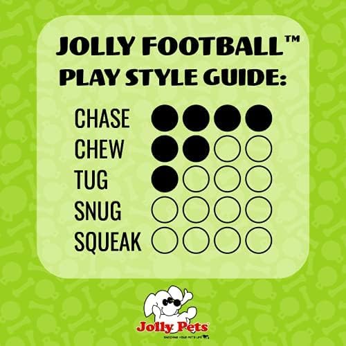 Jolly Dog Football 8 – Flotte dans l'eau, balle pomme-verte.