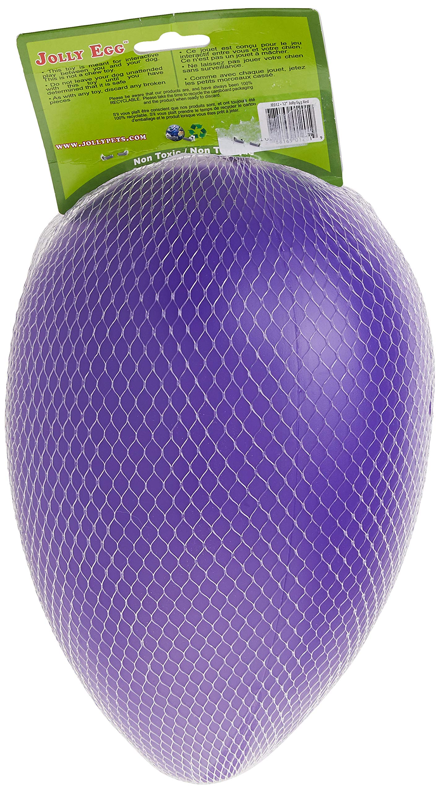 Jolly Pets Jolly Egg encourage poussée et poursuite chez les chiens actifs.