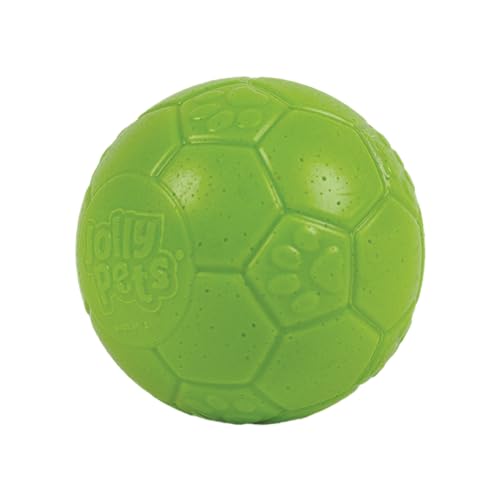 Jolly Pets Mini Jolly Soccer Ball rebondissant et durable pour chiens actifs.