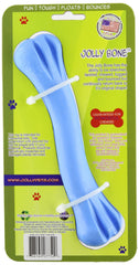 Jolly Pets Jolly Bone bleu moyen prêt pour le lancer et la récupération aquatique