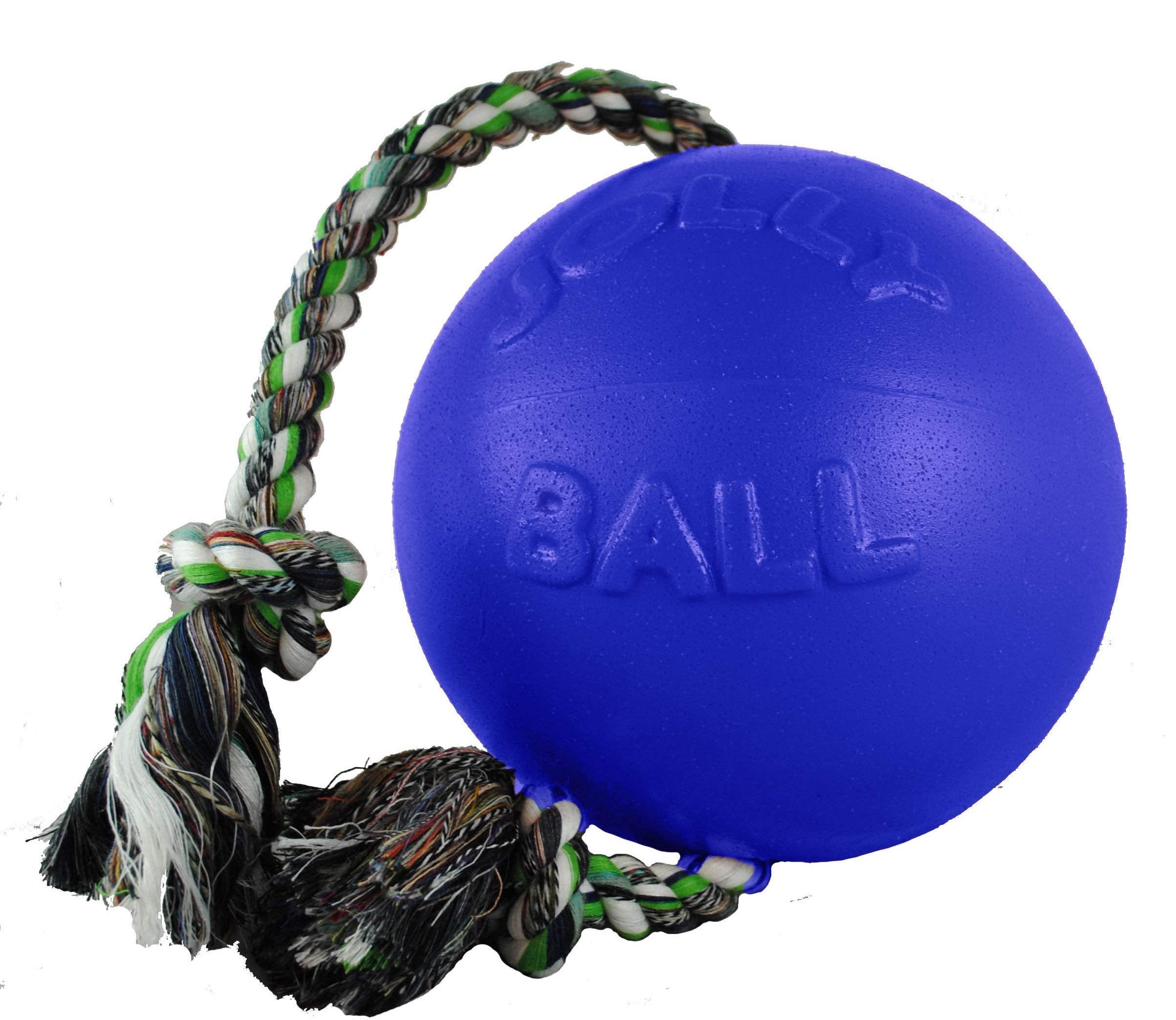 Jolly Pets Romp-n-Roll : balle 6 pouces idéale pour chiens moyens.