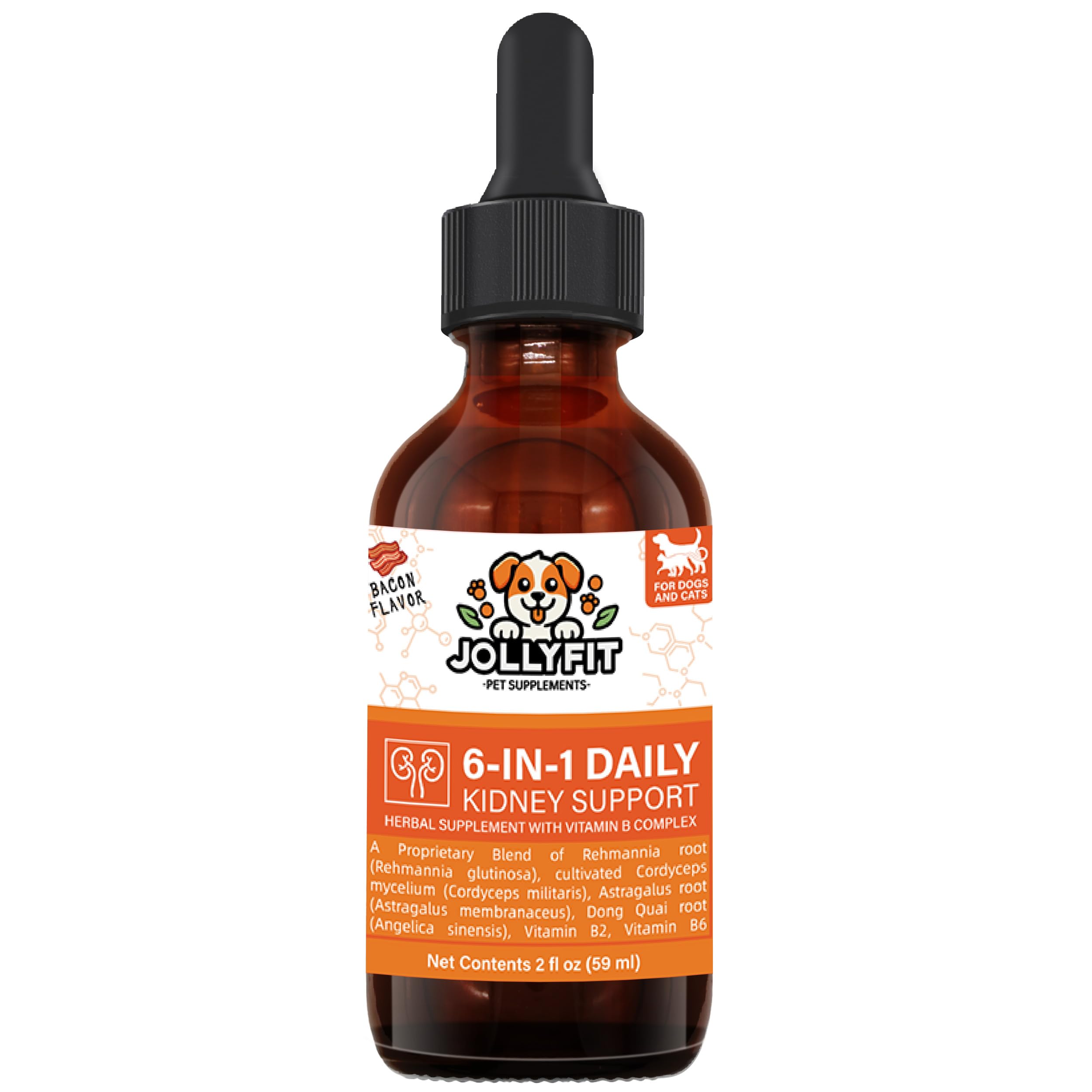 Emballage pratique Jollyfit 59 ml pour une routine quotidienne.