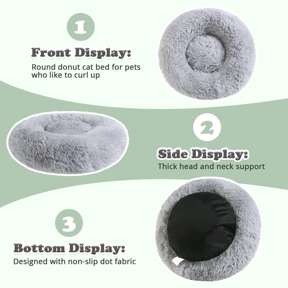 Lit donut JOLLYVOGUE: lavage en machine pour un entretien facile.