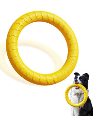 JONGLYEE anneau-chien flottant indestructible pour sessions d’entraînement.