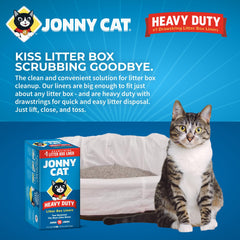 Jonny Cat Liner fermeture à corde simple pour changement facile.