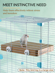JONS NTY - plateforme de repos pour oiseaux en carton.