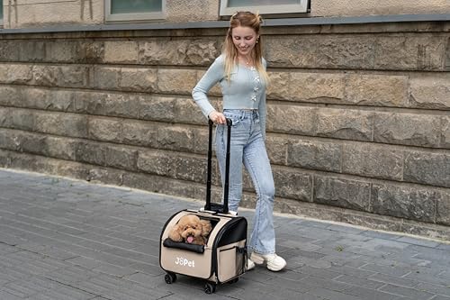JoPet sac animaux transport roues, pratique pour les sorties quotidiennes.